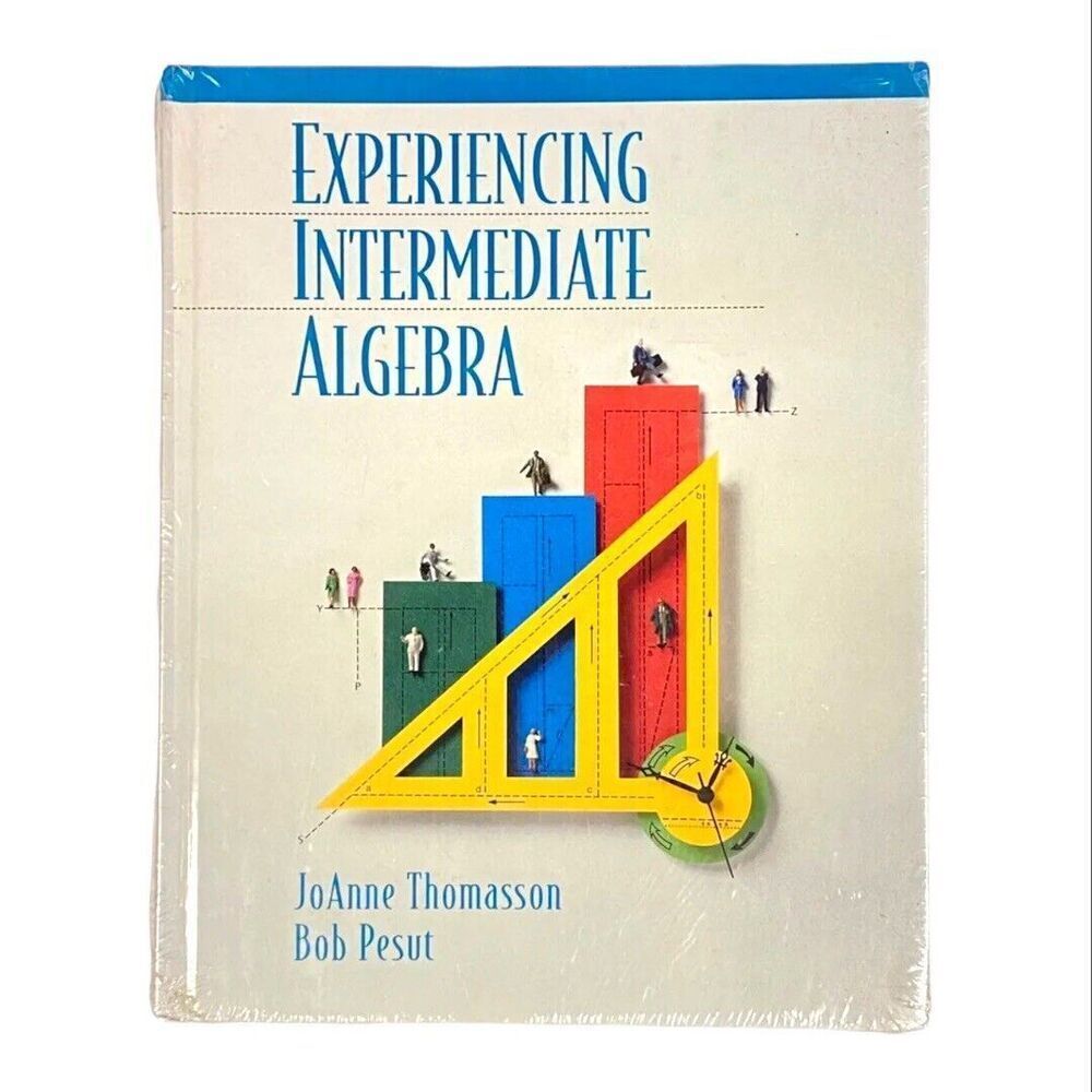 Vintage Experiencing Intermediate‎ Algebra Book Math Textbook Prentice Hall 1999